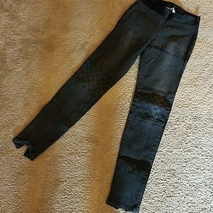 Cabi jeans moto leggings